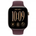 Часы Apple Watch Series 12 42mm Light Gold Aluminum Case with Burgundy Sport Band