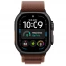Часы Apple Watch Ultra 4 49mm Black Titanium Case with Burgundy Alpine Loop