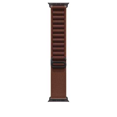 Часы Apple Watch Ultra 4 49mm Black Titanium Case with Burgundy Alpine Loop