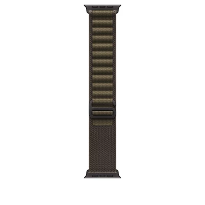 Часы Apple Watch Ultra 4 49mm Black Titanium Case with Dark Olive Alpine Loop