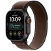 Часы Apple Watch Ultra 4 49mm Black Titanium Case with Dark Umber Trail Loop