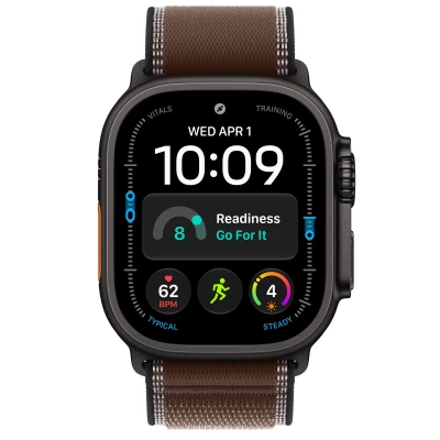 Часы Apple Watch Ultra 4 49mm Black Titanium Case with Dark Umber Trail Loop Часы Apple Watch Ultra 4 49mm Black Titanium Case with Dark Umber Trail Loop