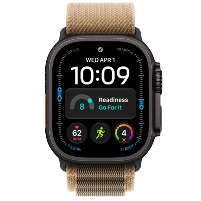 Часы Apple Watch Ultra 4 49mm Black Titanium Case with Desert Alpine Loop Часы Apple Watch Ultra 4 49mm Black Titanium Case with Desert Alpine Loop