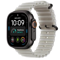 Часы Apple Watch Ultra 4 49mm Black Titanium Case with Translucent Gray Ocean Band Часы Apple Watch Ultra 4 49mm Black Titanium Case with Translucent Gray Ocean Band