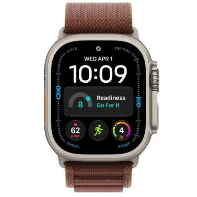 Часы Apple Watch Ultra 4 49mm Natural Titanium Case with Burgundy Alpine Loop Часы Apple Watch Ultra 4 49mm Natural Titanium Case with Burgundy Alpine Loop