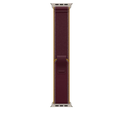 Часы Apple Watch Ultra 4 49mm Natural Titanium Case with Burgundy Trail Loop Часы Apple Watch Ultra 4 49mm Natural Titanium Case with Burgundy Trail Loop