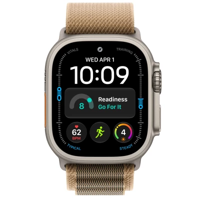 Часы Apple Watch Ultra 4 49mm Natural Titanium Case with Desert Alpine Loop Часы Apple Watch Ultra 4 49mm Natural Titanium Case with Desert Alpine Loop