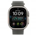 Часы Apple Watch Ultra 4 49mm Natural Titanium Case with Translucent Black Ocean Band