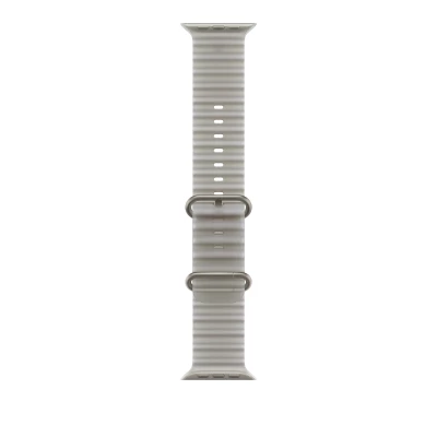 Часы Apple Watch Ultra 4 49mm Natural Titanium Case with Translucent Gray Ocean Band