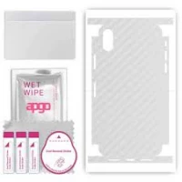 Защитная накладка задней панели iPhone X/Xs Vinyl White Защитная накладка задней панели iPhone X/Xs Vinyl White