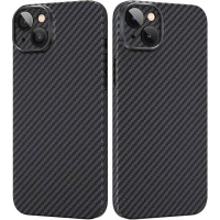 Чехол для iPhone 14 Plus MeMUMI Carbon Fiber