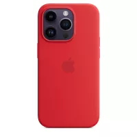 Чехол для iPhone 14 Pro Apple Silicone Case Red with MagSafe Чехол для iPhone 14 Pro Apple Silicone Case Red with MagSafe