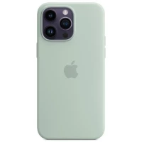 Чехол для iPhone 14 Pro Max Apple Silicone Case Succulent with MagSafe
