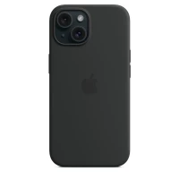 Чехол для iPhone 15 Apple AA Silicone Case - Black