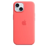 Чехол для iPhone 15 Apple AA Silicone Case - Guava