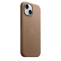 Чехол для iPhone 15 Apple FineWoven Case - Taupe
