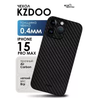 Чехол для iPhone 15 K-DOO Air Carbon