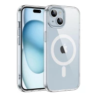 Чехол для iPhone 15 Plus ZGA Clear Protective Magsafe Чехол для iPhone 15 Plus ZGA Clear Protective Magsafe