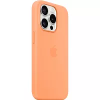 Чехол для iPhone 15 Pro Apple AA Silicone Case - Orange Sorbet Чехол для iPhone 15 Pro Apple AA Silicone Case - Orange Sorbet