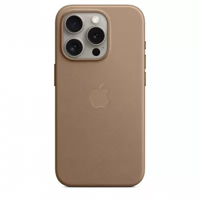 Чехол для iPhone 15 Pro Apple FineWoven Case - Taupe