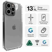Чехол для iPhone 15 Pro ZAGG Smoke Clear Case Чехол для iPhone 15 Pro ZAGG Smoke Clear Case