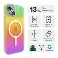 Чехол для iPhone 15 ZAGG Milan Snap Iridescent