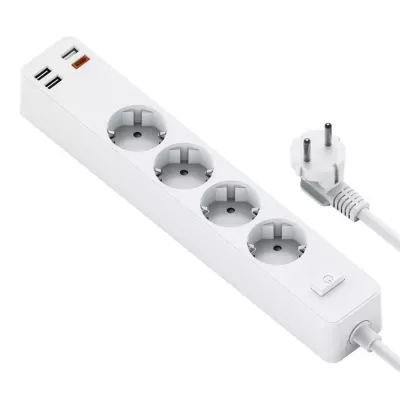Сетевой фильтр Wiwu Power Strip Smart EU Plug 20W Сетевой фильтр Wiwu Power Strip Smart EU Plug 20W