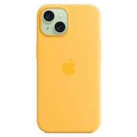 Чехол для iPhone 15 Apple AA Silicone Case - Sunshine