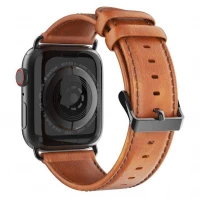 Ремень для Apple Watch 45mm Dux Ducis Strap Leather