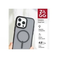 Чехол для iPhone 16 Pro ZAGG Hampton Snap Чехол для iPhone 16 Pro ZAGG Hampton Snap