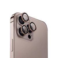 Защита камеры для iPhone 16 Pro/16 Pro Max Rose Gold