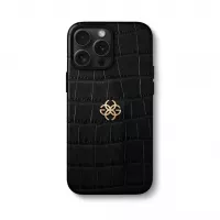 Чехол для iPhone 16 Apple AA Leather Case - Black