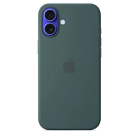 Чехол для iPhone 16 Plus Apple AA Silicone Case - Lake Green