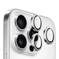 Защита камеры для iPhone 16 Pro/16 Pro Max Silver Diamond