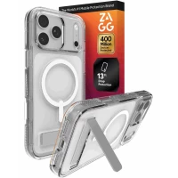 Чехол для iPhone 17 Pro ZGA Crystal Glass Magsafe