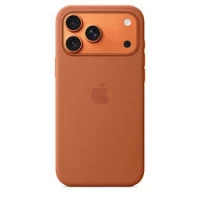 Чехол для iPhone 17 Apple Silicone Case with MagSafe – Terra Cotta