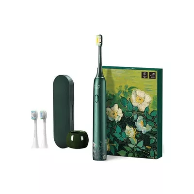 Ультразвуковая зубная щетка Xiaomi Soocas X3U & Van Gogh Museum Design Green Ультразвуковая зубная щетка Xiaomi Soocas X3U & Van Gogh Museum Design Green