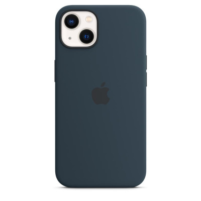 Чехол для iPhone 13 mini Apple AA Silicone Case - Abyss Blue