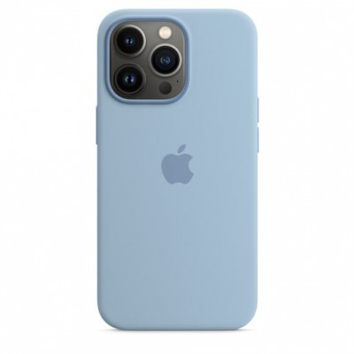 Чехол для iPhone 13 Pro Max Apple AA Silicone Case - Blue Fog