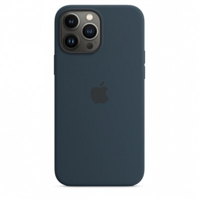 Чехол для iPhone 13 Pro Max Apple AA Silicone Case - Abyss Blue