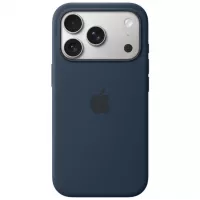 Чехол для iPhone 17 Pro Max Silicone Case with MagSafe – Anchor Blue