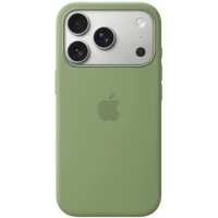 Чехол для iPhone 17 Pro Silicone Case with MagSafe – Light Moss