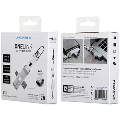 Адаптер Momax USB-C To USB Card reader Адаптер Momax USB-C To USB Card reader