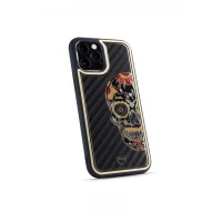 Чехол для iPhone 13 Pro Max Jumo Skull Straight Frame & Gilded Nickel