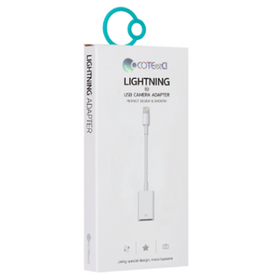 Адаптер Cote Lightning to USB