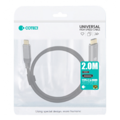 Кабель Cote Type-C to HDMI 8K 2m