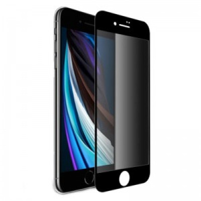 Защитное стекло для iPhone 7/8 Plus 2.5D Mocoll Black Diamond White