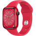 Часы Apple Watch Series 8 41mm Red Aluminum Case Red Sport Band