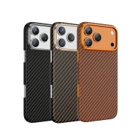 Чехол для iPhone 17 Pro Carbon MagSafe