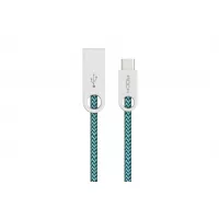 Кабель USB to USB-C Rock round cable 1m